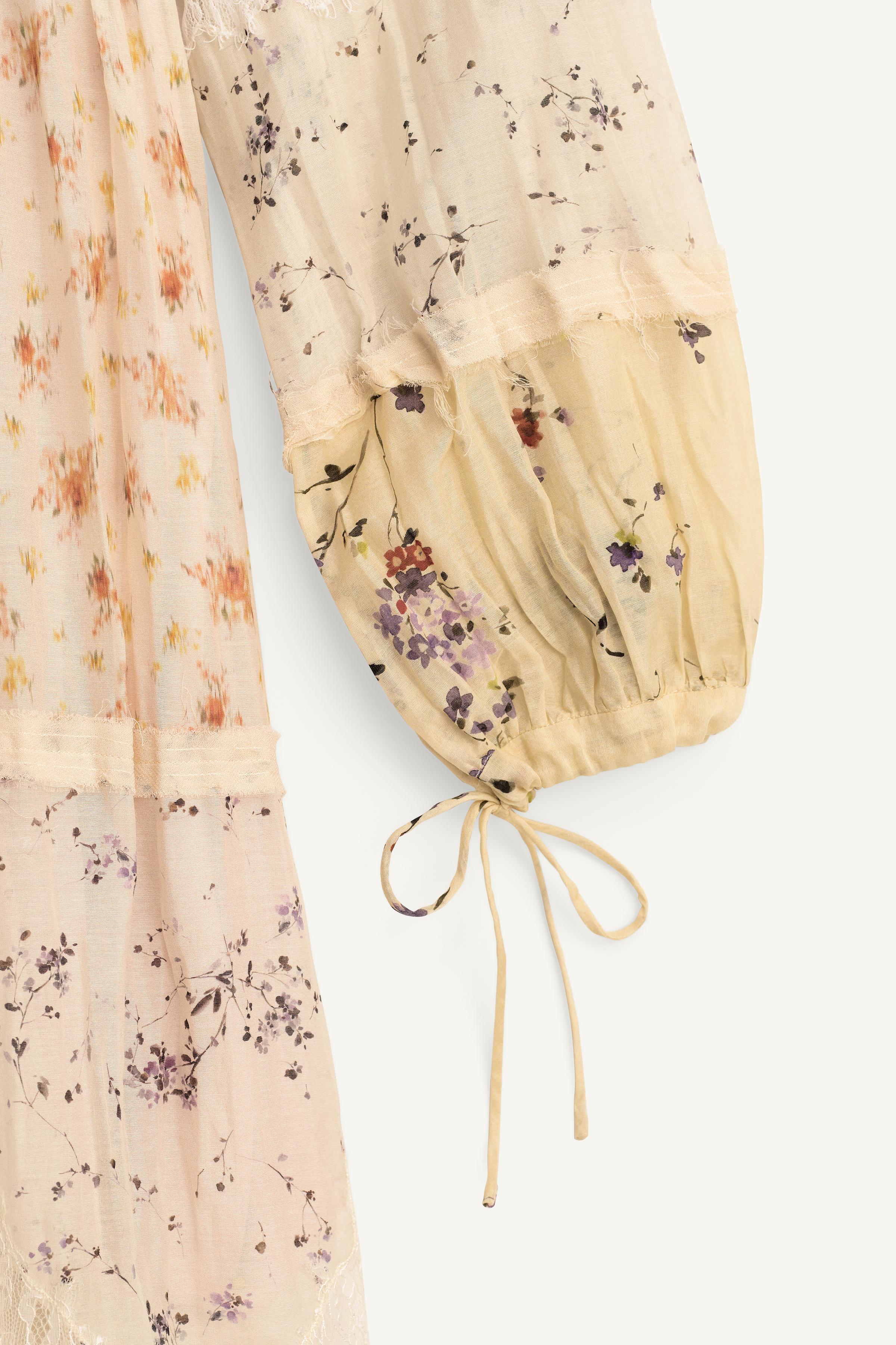 LIMITED EDITION PRINTED PATCHWORK DRESS